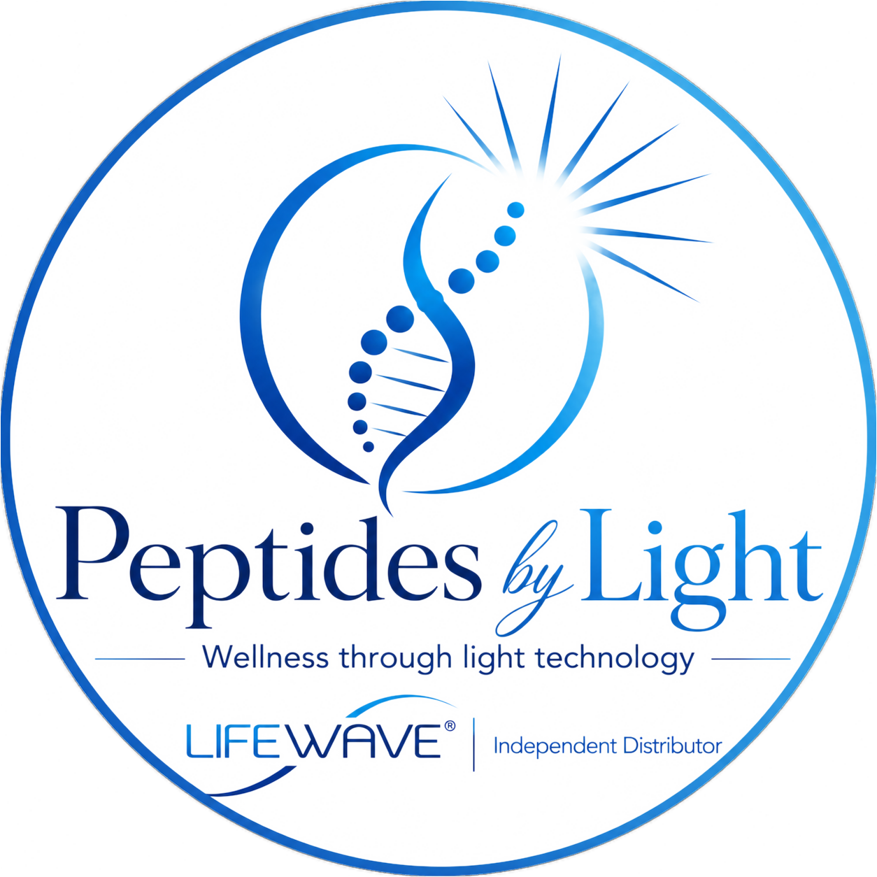 Peptides By Light logo